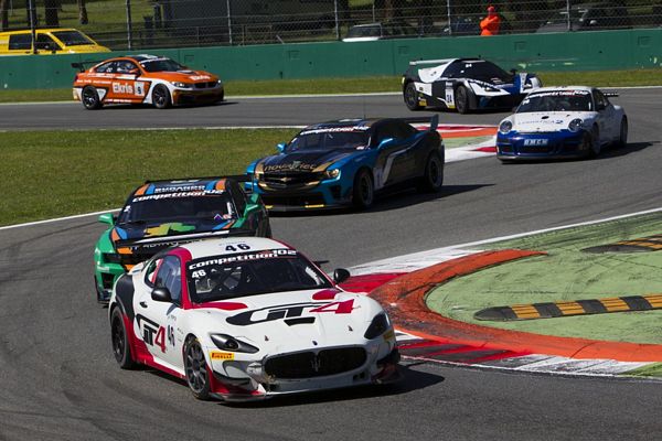 Romain Monti vince bandiera rossa gara due in concorso 102 GT4 European Series a Monza