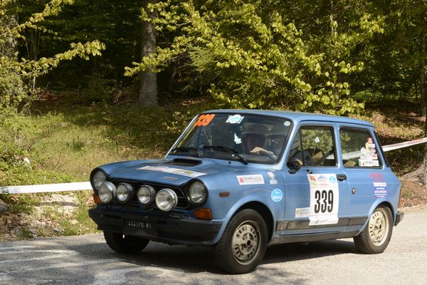 Luigi Battistolli e Luigi Cazzaro  vincono il  Valsugana Historic Rally