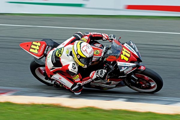 Luca Ottaviani procede spedito in direzione Mugello