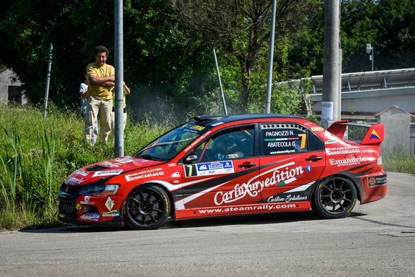 Nicola Pagnozzi secondo al Rally del Matese