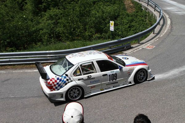 Ronnie Bratschi su Mitsubishi Lancer Evo VIII ha vinto la 47^ Verzegnis-Sella Chianzutan