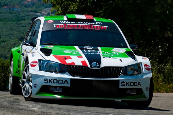 LUCA ARTINO AL RALLY DEGLI ABETI