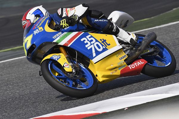 Moto3 - Gara difficile per i piloti del 3570 Team Italia