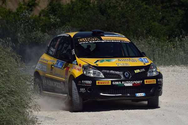 Kevin Gilardoni terzo al Rally di San Marino 