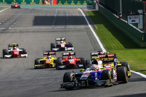 Gp2 Spa-Francorchamps Luca Ghiotto Trident