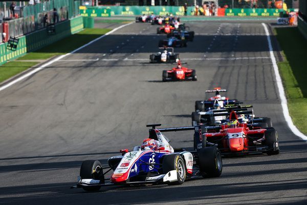 Gp2 Spa-Francorchamps Antonio Fuoco sul podio con Trident