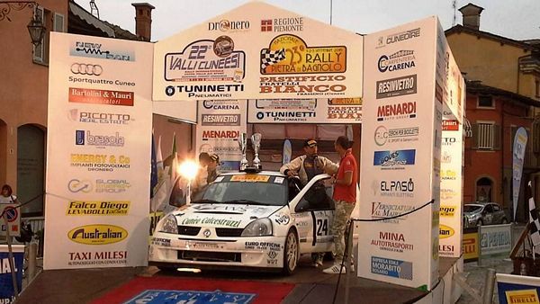 Matteo Giordano e Winners Rally Team vincono la classe al Valli Cuneesi