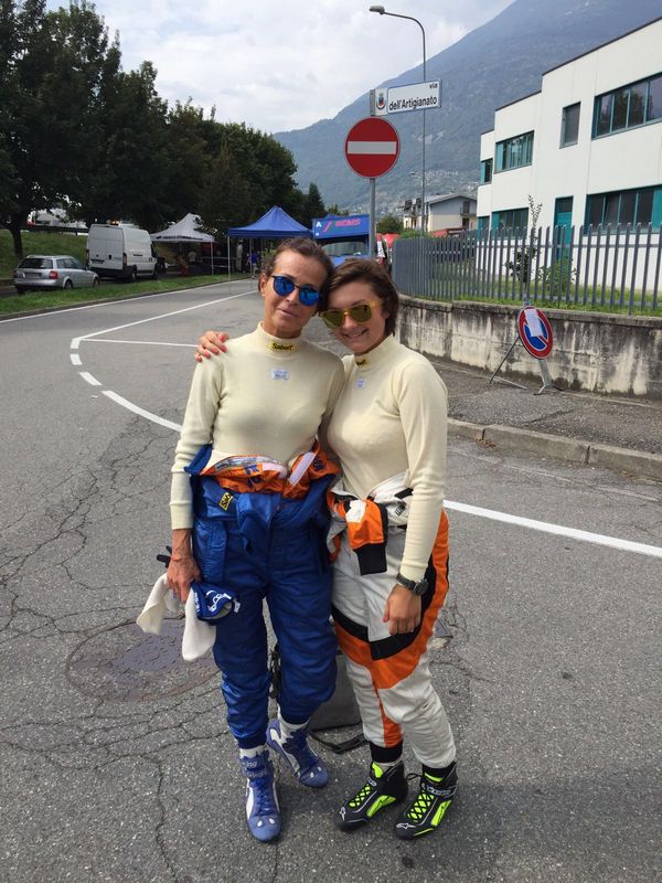 Paola Scieghi e Giulia Belfiore Rally Coppa Valtellina-Colsam Energie 
