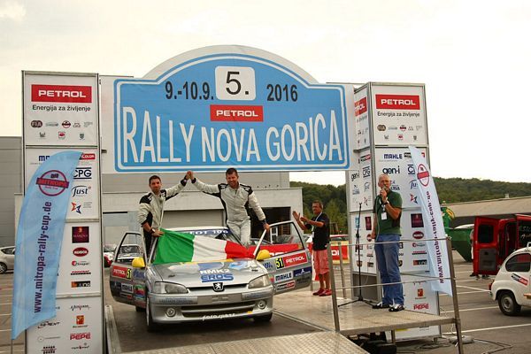 Eros Finotti al Rally Nova Gorica 