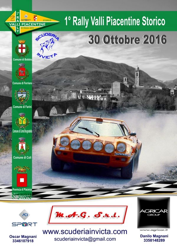 Rally Valli Piacentine