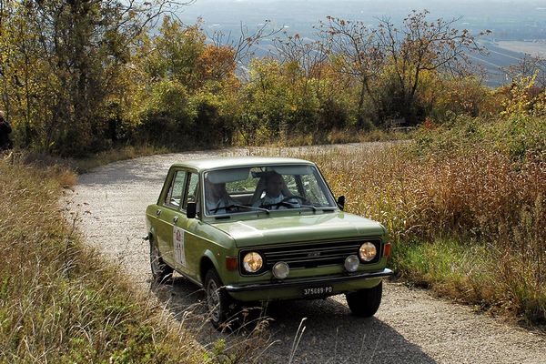 A Giacomo Turri e Marco Frascaroli su Fiat 128  la Coppa Città di Solesino