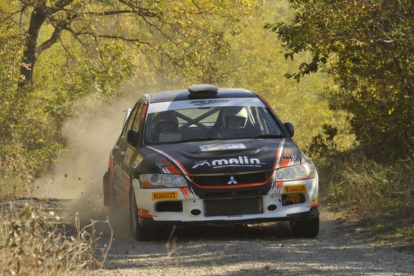 Mach 3 Sport  al Rally Balcone delle Marche con Giovanni Aloisi e Luca Silvi 