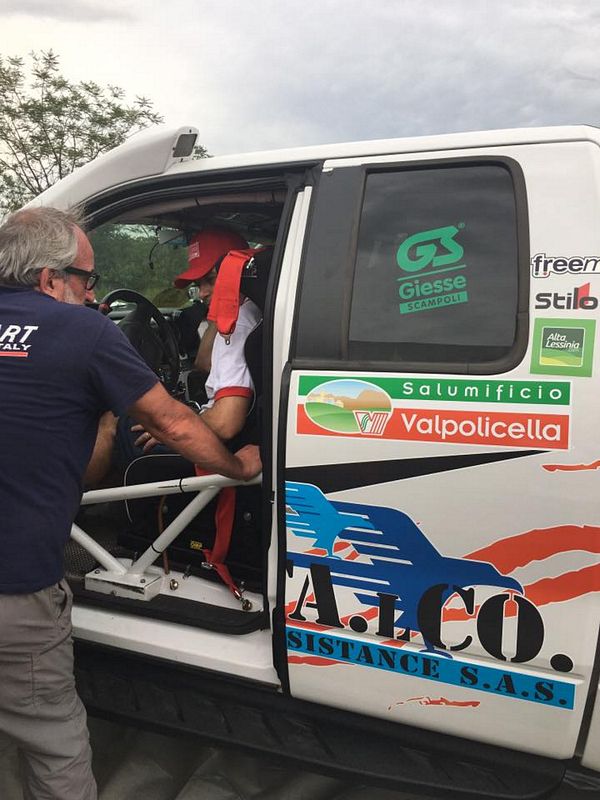 La Dakar 2017 parte in salita per Graziano Scandola e Giammarco Fossà