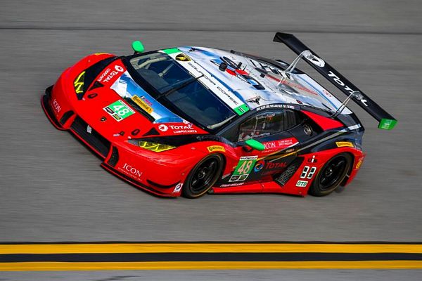 Andrea Caldarelli sulla miglior Lamborghini a Daytona