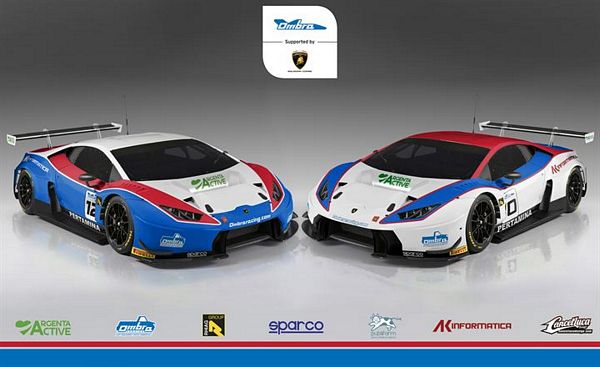 Ombra Racing con due Lamborghini Huracan nel Gt Italia