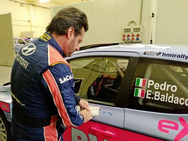 Pedro  Emanuele Baldaccini Hyundai i20 WRC 