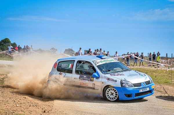 Federico Petracca e Casarano Rally allo Show di Franciacorta