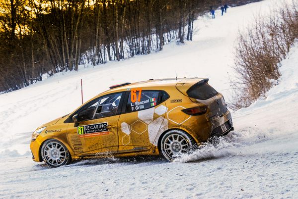 Luca Panzani al Rally del Carnevale