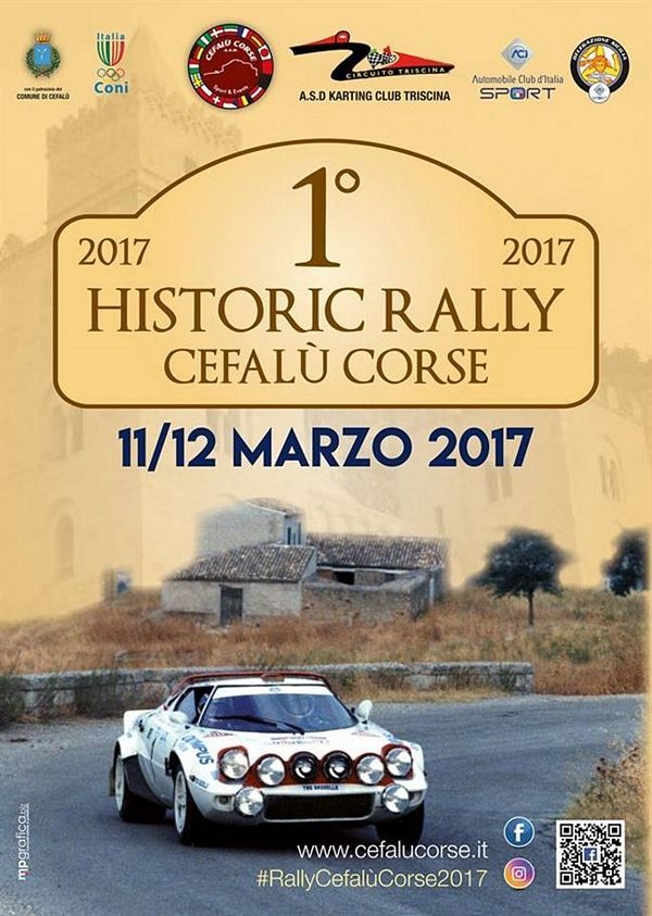 Adesioni a pieno regime al 1° Historic Rally Cefalù Corse