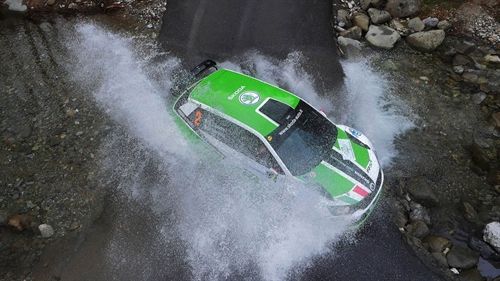 Un doppio podio per la ŠKODA Fabia di Scandola-D'Amore nel 64° Rallye di Sanremo