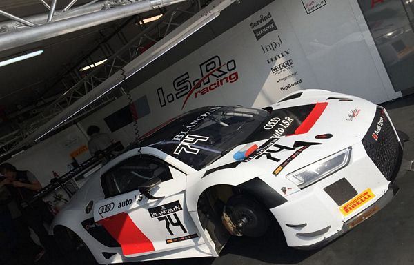  Kevin Ceccon nel Blancpain GT Series Sprint Cup a Misano