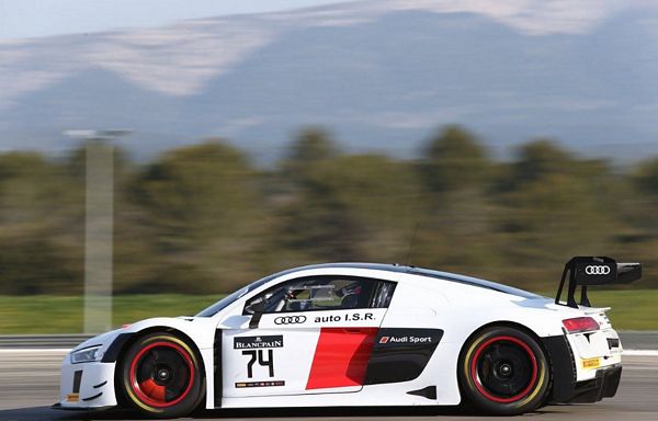  Kevin Ceccon nel Blancpain GT Series Sprint Cup a Misano