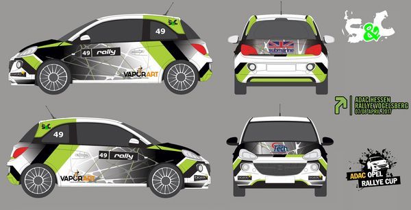 Adac Opel Rallye Cup 2017 Nicola Sartor 