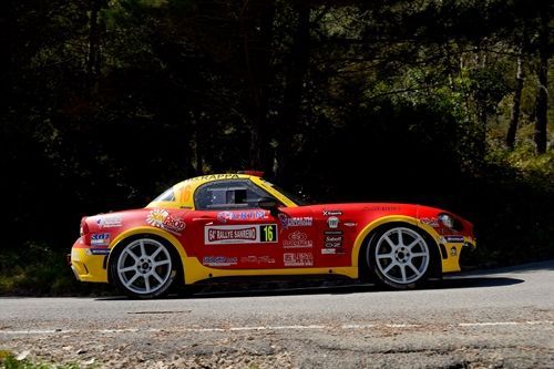 CST Sport con Riolo - Rappa su Abarth 124 al Rally del Salento