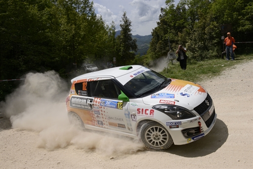 Stefano Strabello 2. al Rally di San Marino nel Suzuki Rally Trophy