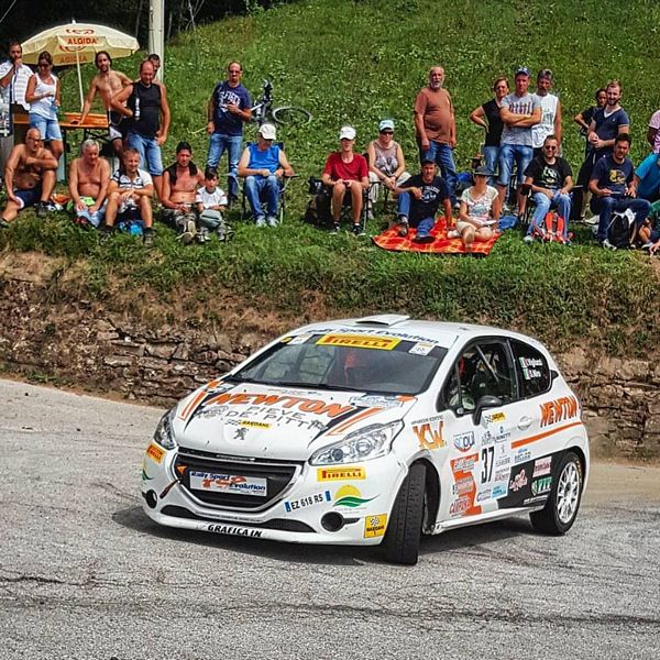 Rally Sport Evolution Iuri Vigilucci e Mattia Merelli al Rally del Taro
