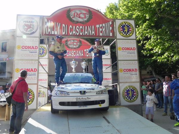 Paolo Lenci e Luca Spinetti vincono il Rally di Casciana Terme 