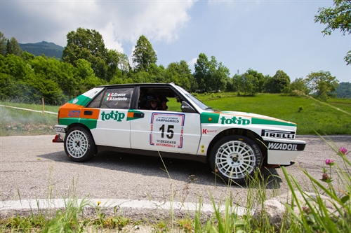 Lovisetto su Lancia Delta Integrale vince il TRZ al Rally Storico Campagnolo
