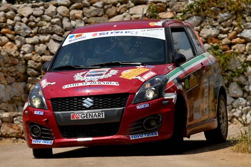 Suzuki Rally Trophy: al Rally del Salento Stefano Martinelli e Lorenzo Coppe si dividono la scena