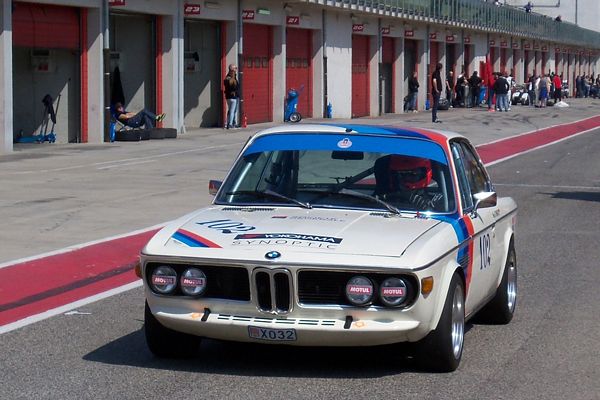 Benjamin Tomatis 10. a Brno su BMW CSI Balletti Motorsport