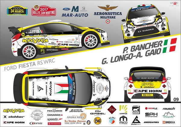 Pintarally con Gonzo e Bancher al 34° Rally della Marca Trevigiana