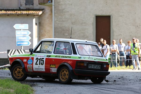 Trofeo A112 Abarth Yokohama: in 15 a sfidarsi sulle strade del Lana