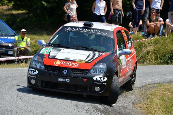 Marco Gianesini  primo di N3 al Rally di Alba  