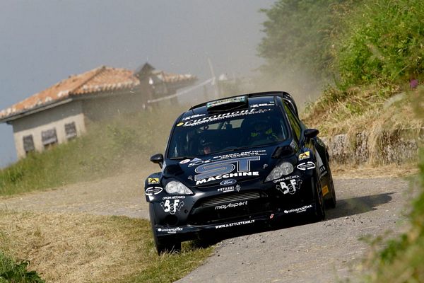 Rudy Michelini sfortunato al Rally della Marca 