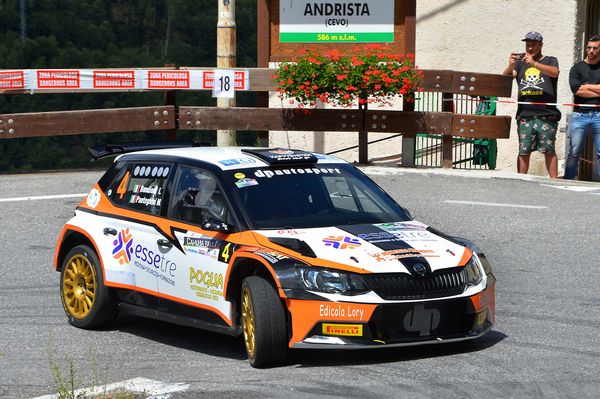 Ilario Bondioni  vince il Camunia Rally 