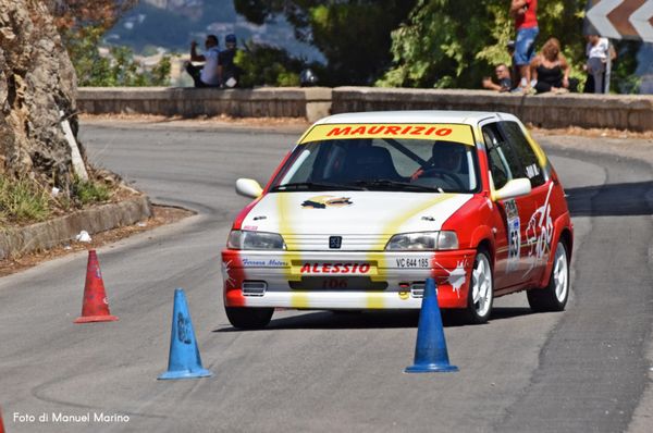 Maurizio Rao Peugeot 106 rally Altofonte Rebuttone