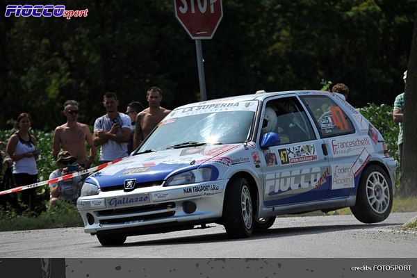 Luca Roccato con Fiocco sport al Rally Città di Scorzè
