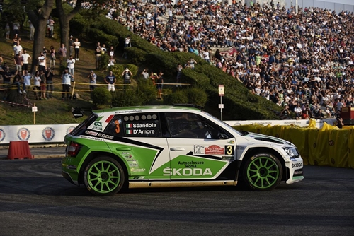 SKODA Italia Motorsport al Rally Roma Capitale 