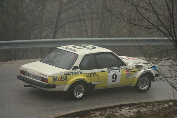 Pierluigi Zanetti e Roberto Scalco opel Ascona SR Bassano piancavallo