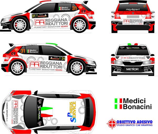 Movisport alla kermesse del Monza Rally Show  con Davide Medici   