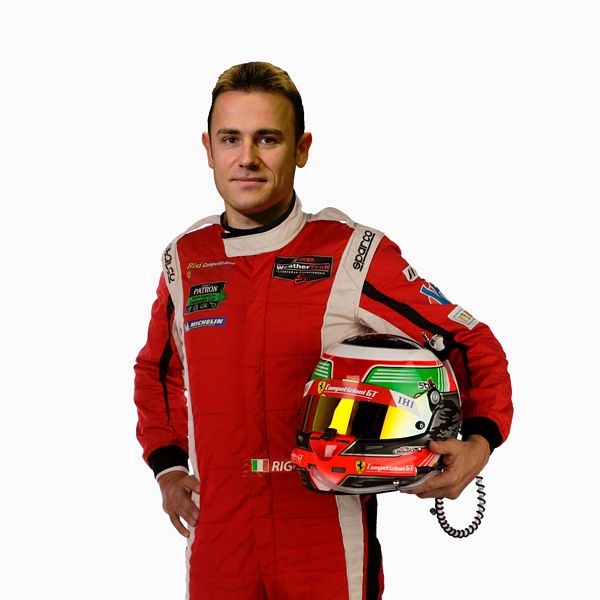 Davide Rigon alla 24 Ore di Daytona con la Ferrari di Risi Competizioni   
