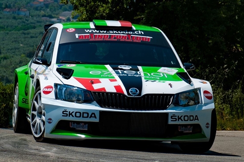 Luca Artino  koda Fabia R5  ART Motorsport