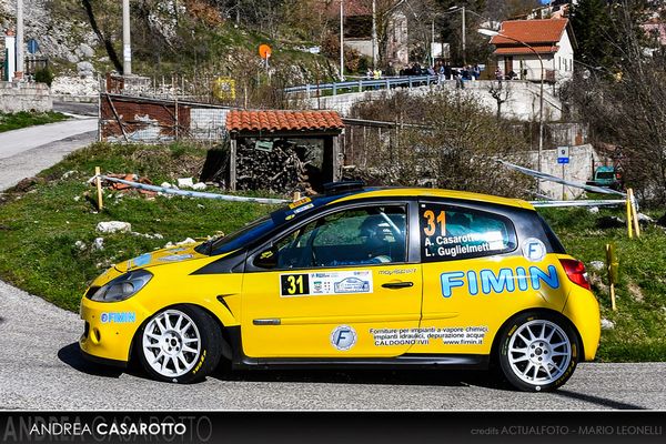 Andrea Casarotto a vuoto al Rally Internazionale Lirenas