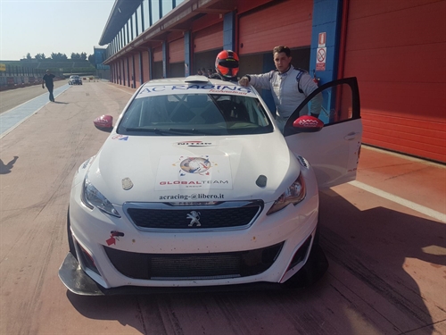 Andrea Palazzo su Peugeot 308 in CIVM