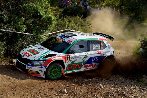 Rally del Vermentino podio per PA Racing e Giuseppe Dettori