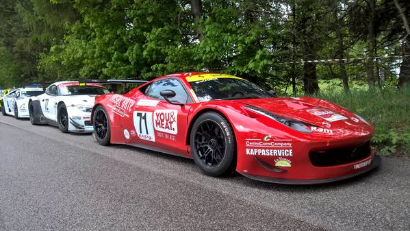 Luca Gaetani Verzegnis Sella Chianzutan Ferrari 458 GT3